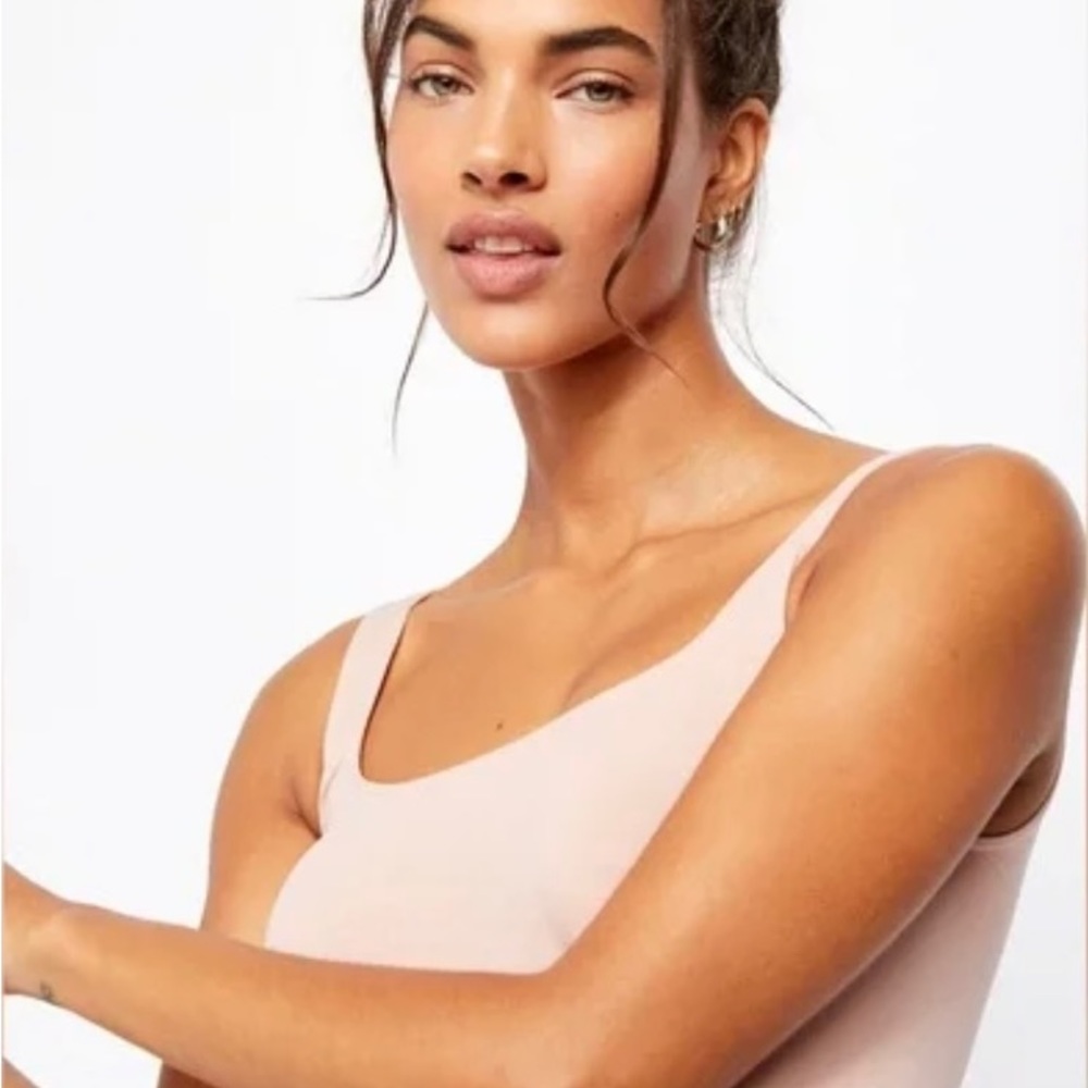 NWT Free People Scoop Neck Crop Cami - Picture 5 of 5